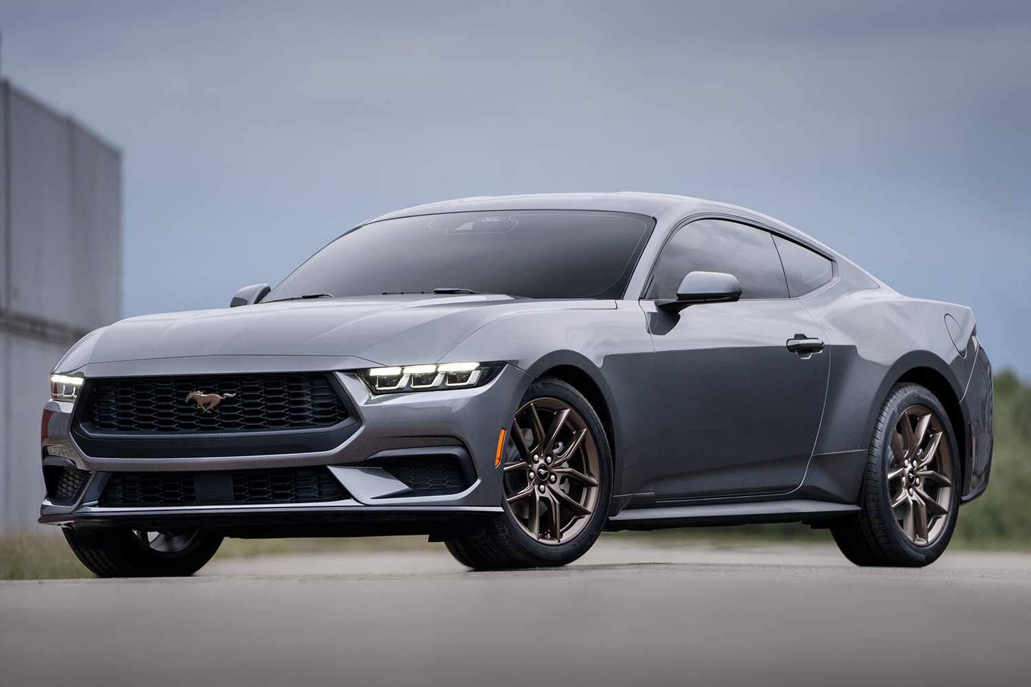 2024 Ford Mustang EcoBoost FrontQuarter AUTOBICS