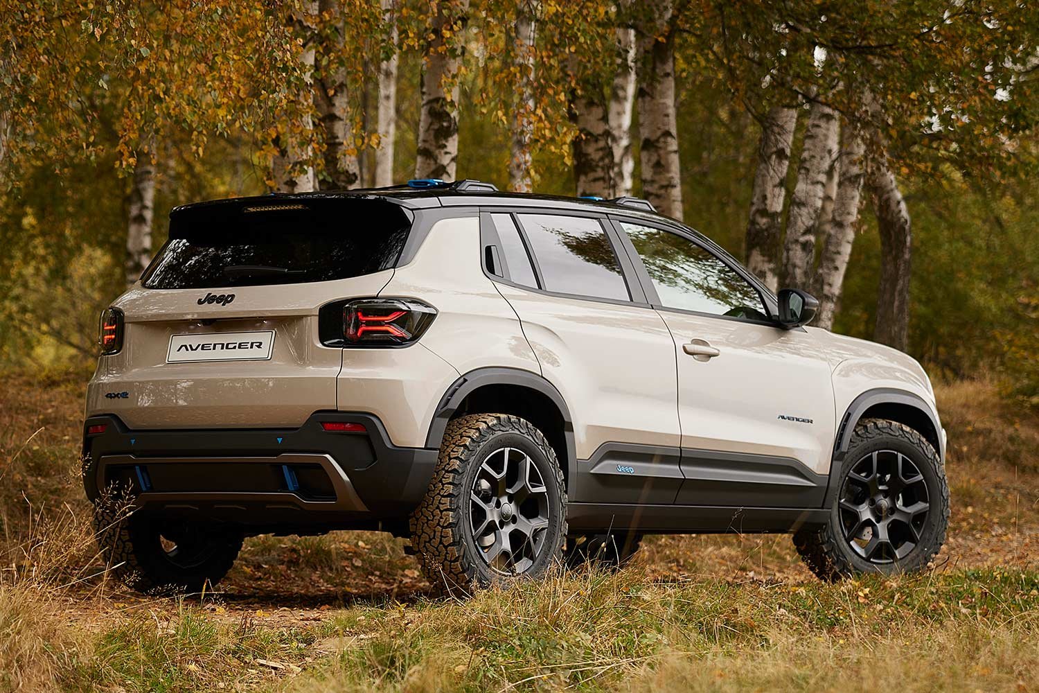 2022 Jeep Avenger 4x4 Concept Rear Quarter