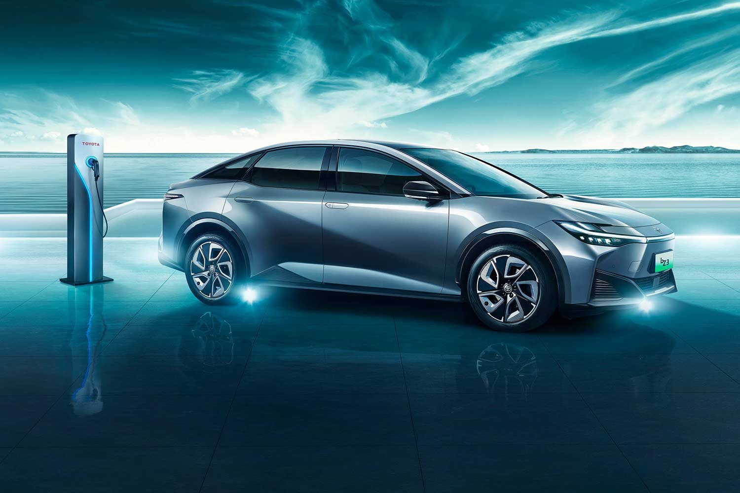 2022 Toyota bZ3 Electric Sedan Side