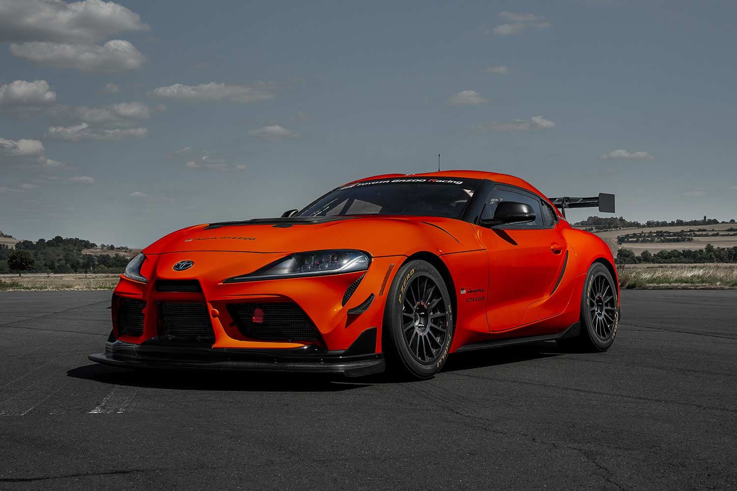 2023 Toyota GR Supra GT4 EVO Front Quarter