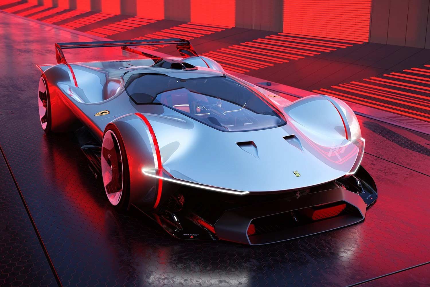 2022 Ferrari Vision Gran Turismo Concept Front Left