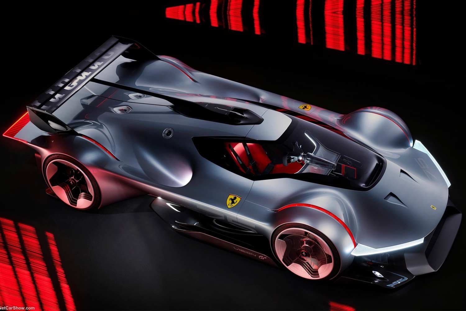 2022 Ferrari Vision Gran Turismo Concept Top Front
