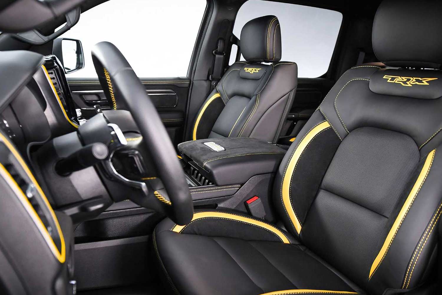 2022 Ram 1500 TRX Gold Shot Concept Front Seats