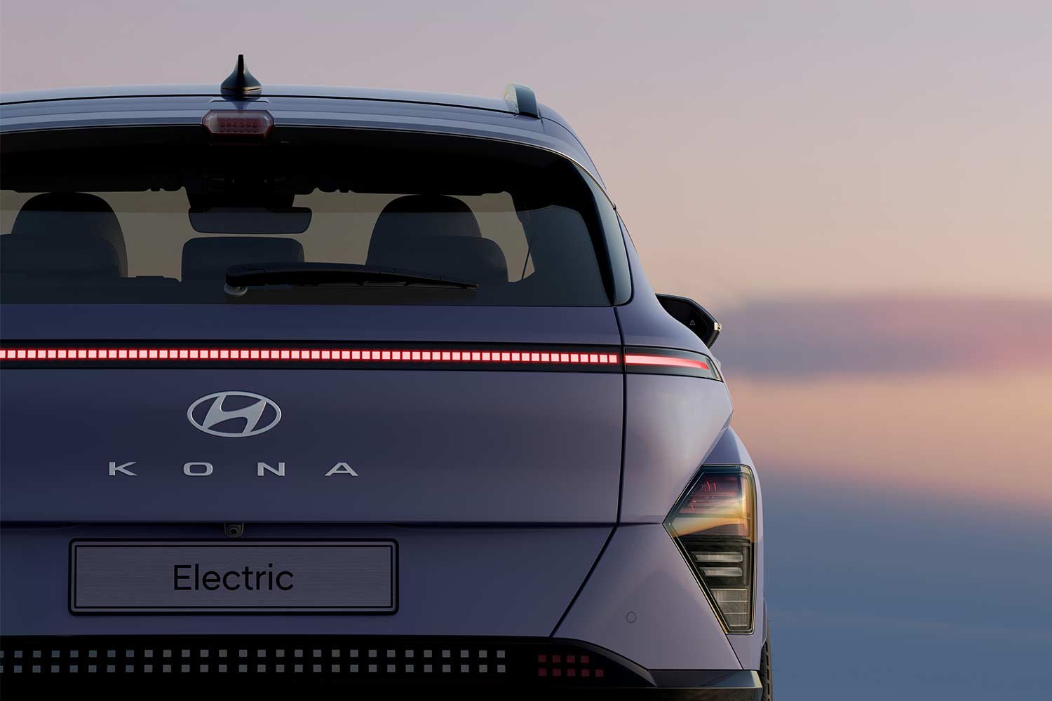 2023 Hyundai Kona EV Rear Teaser 