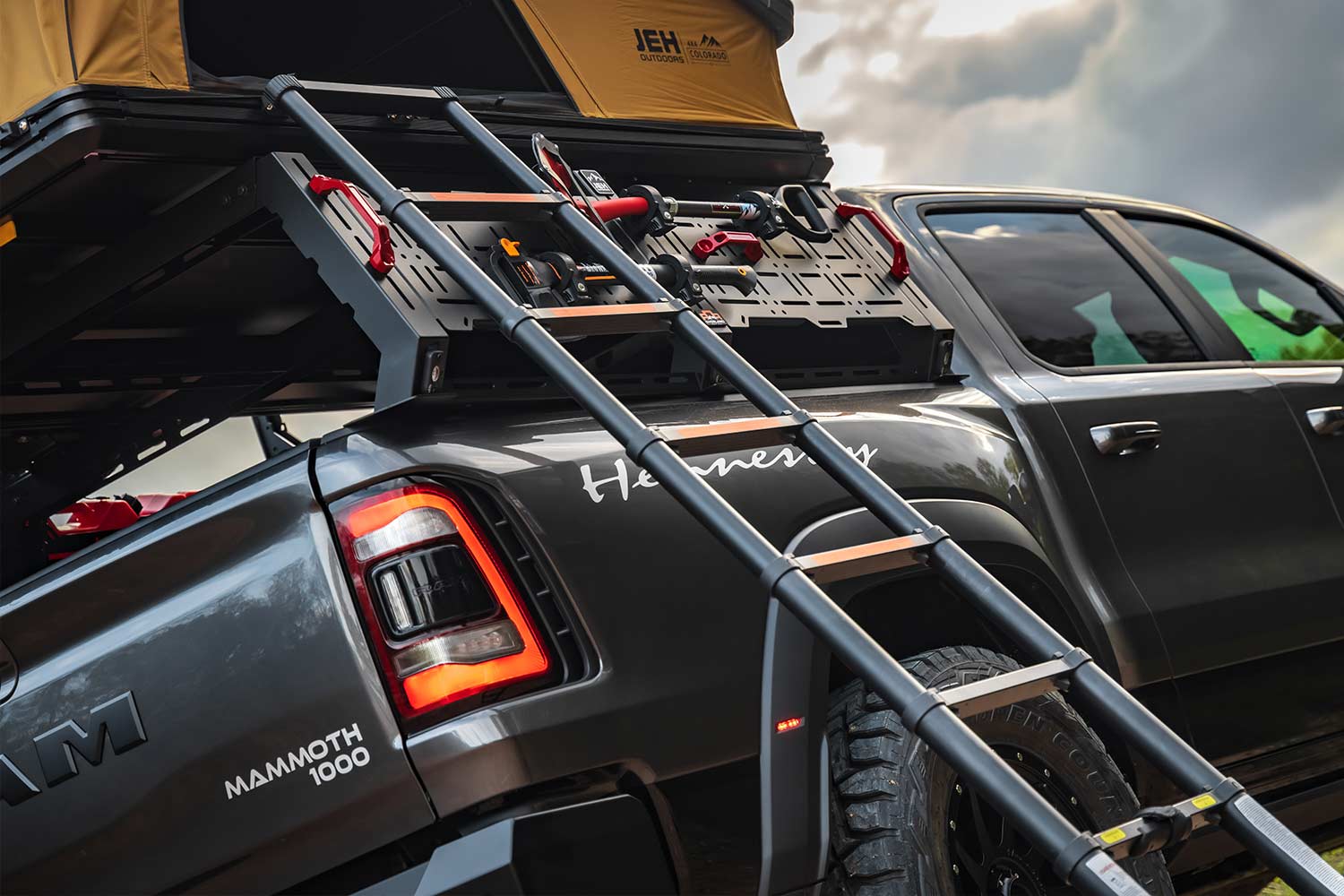 Hennessey MAMMOTH 1000 TRX Overland Edition Ladder