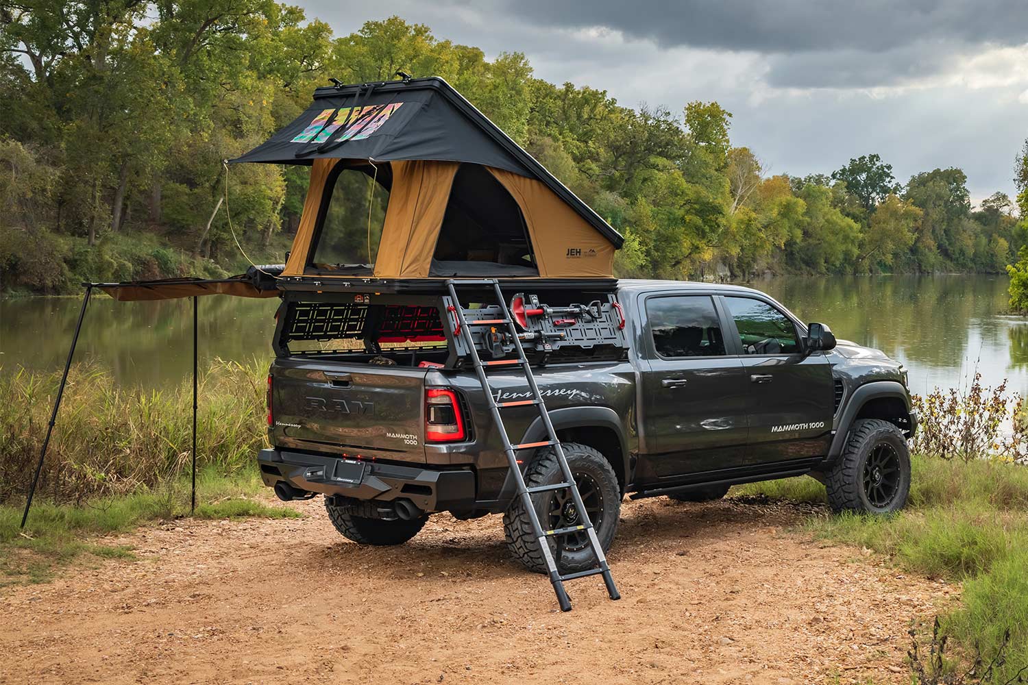 Hennessey MAMMOTH 1000 TRX Overland Edition Rear Quarter