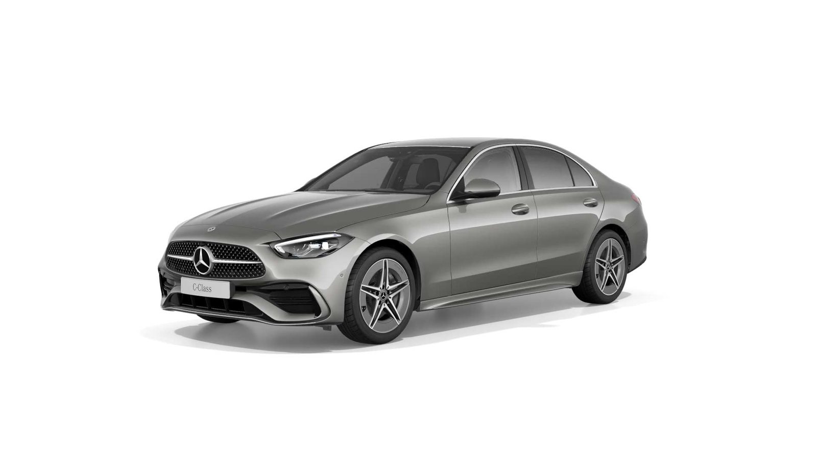 2023 Mercedes Benz C Class AMG Line Mojave Silver Metallic