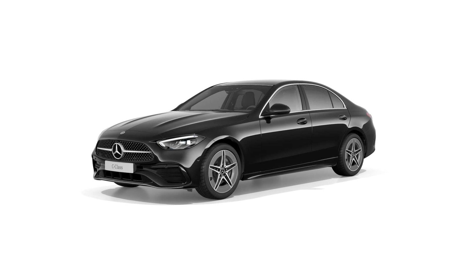 2023 Mercedes Benz C Class AMG Line Obsidian Black Metallic