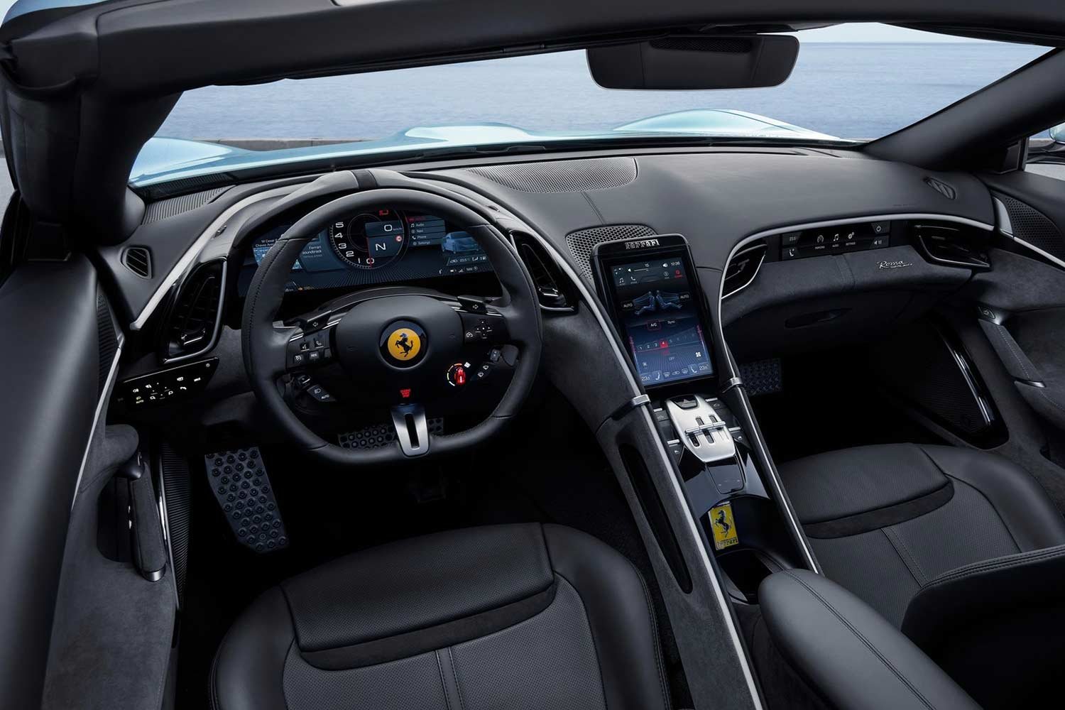 2024 Ferrari Roma Spider Interior AUTOBICS