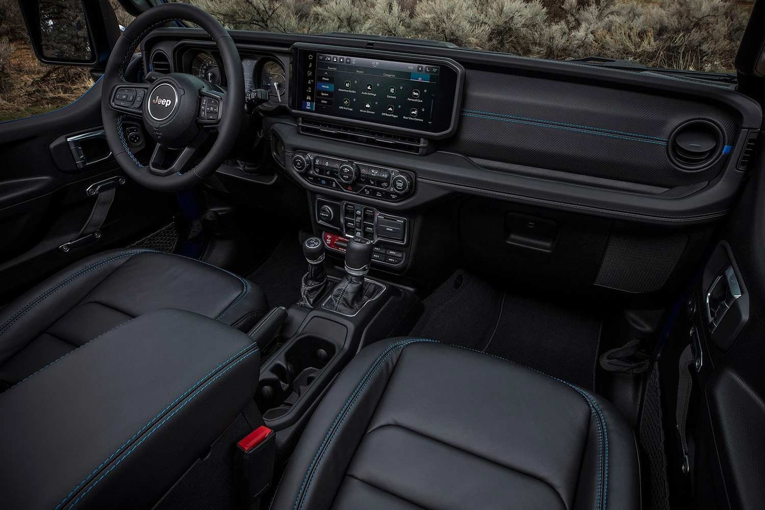 2024 Jeep Wrangler 4xe Interior Look AUTOBICS