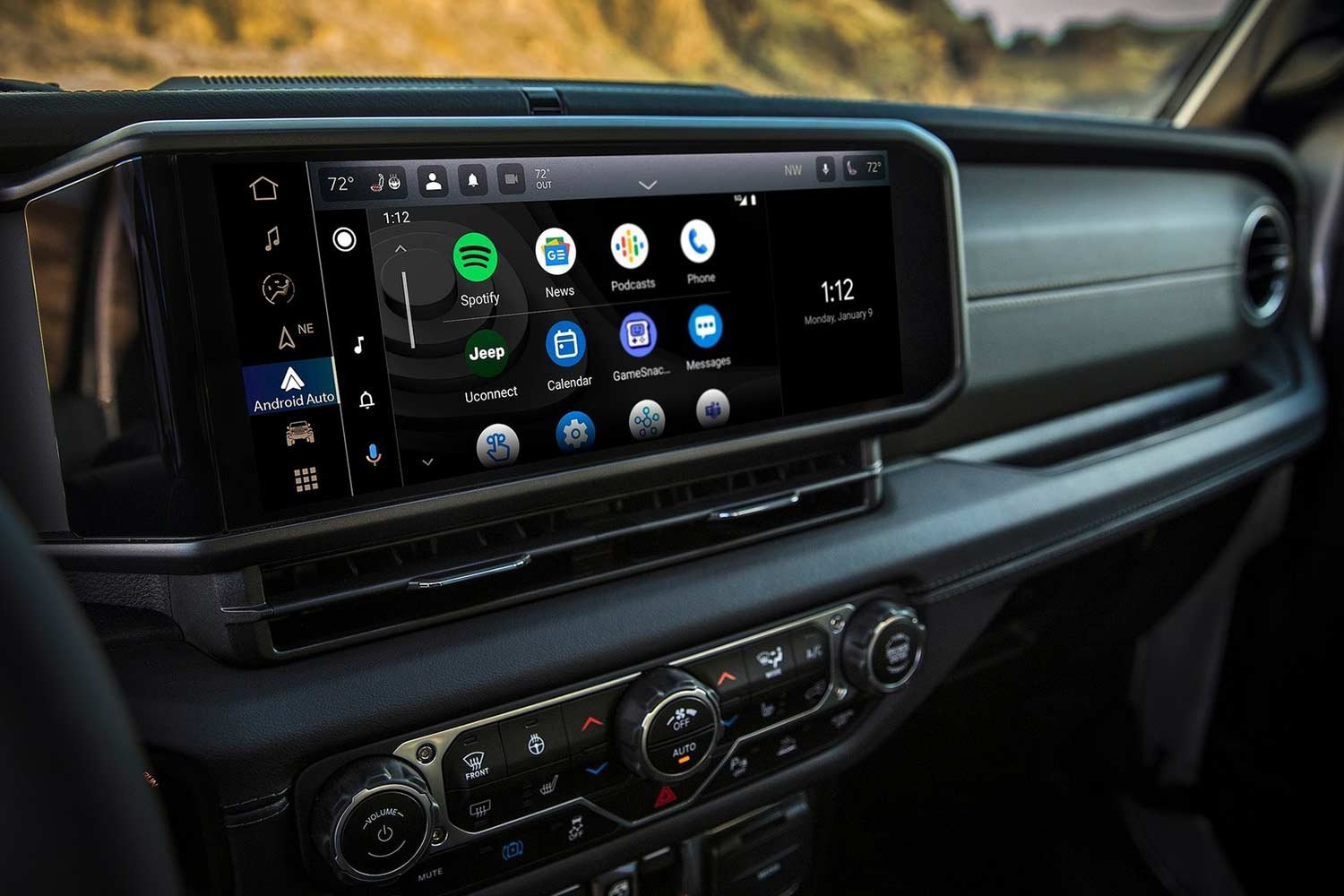 2024 Jeep Wrangler 4xe Touchscreen System 