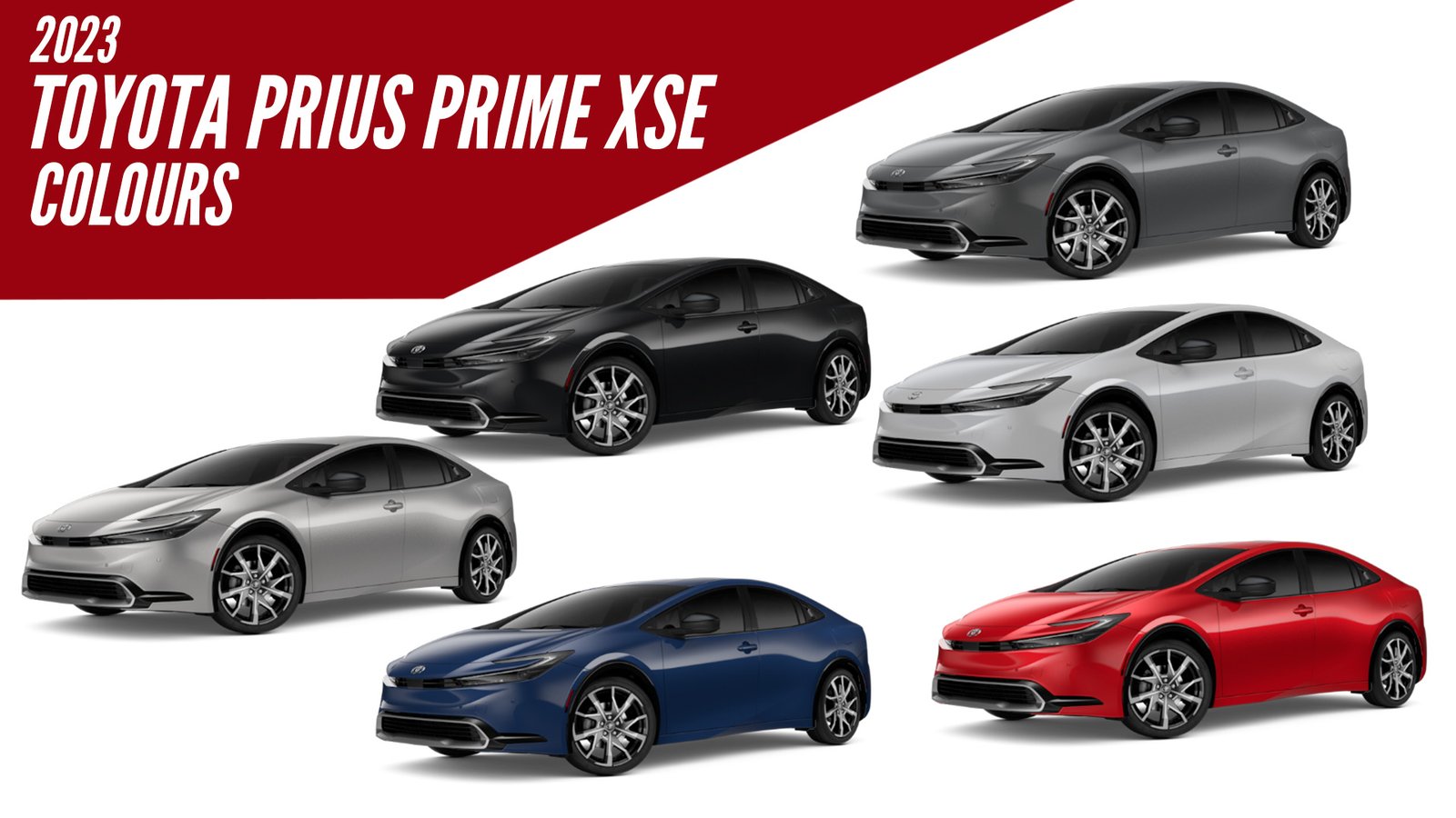 2023 Toyota Prius Prime XSE All Colors Images AUTOBICS