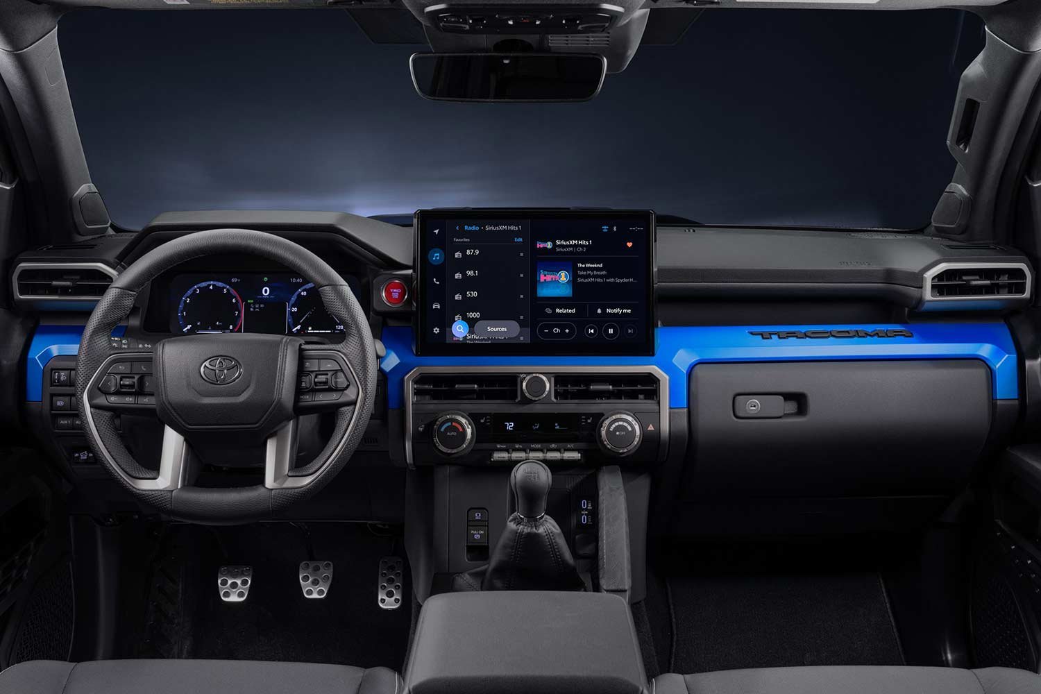2024 Toyota TRD Sport Interior AUTOBICS