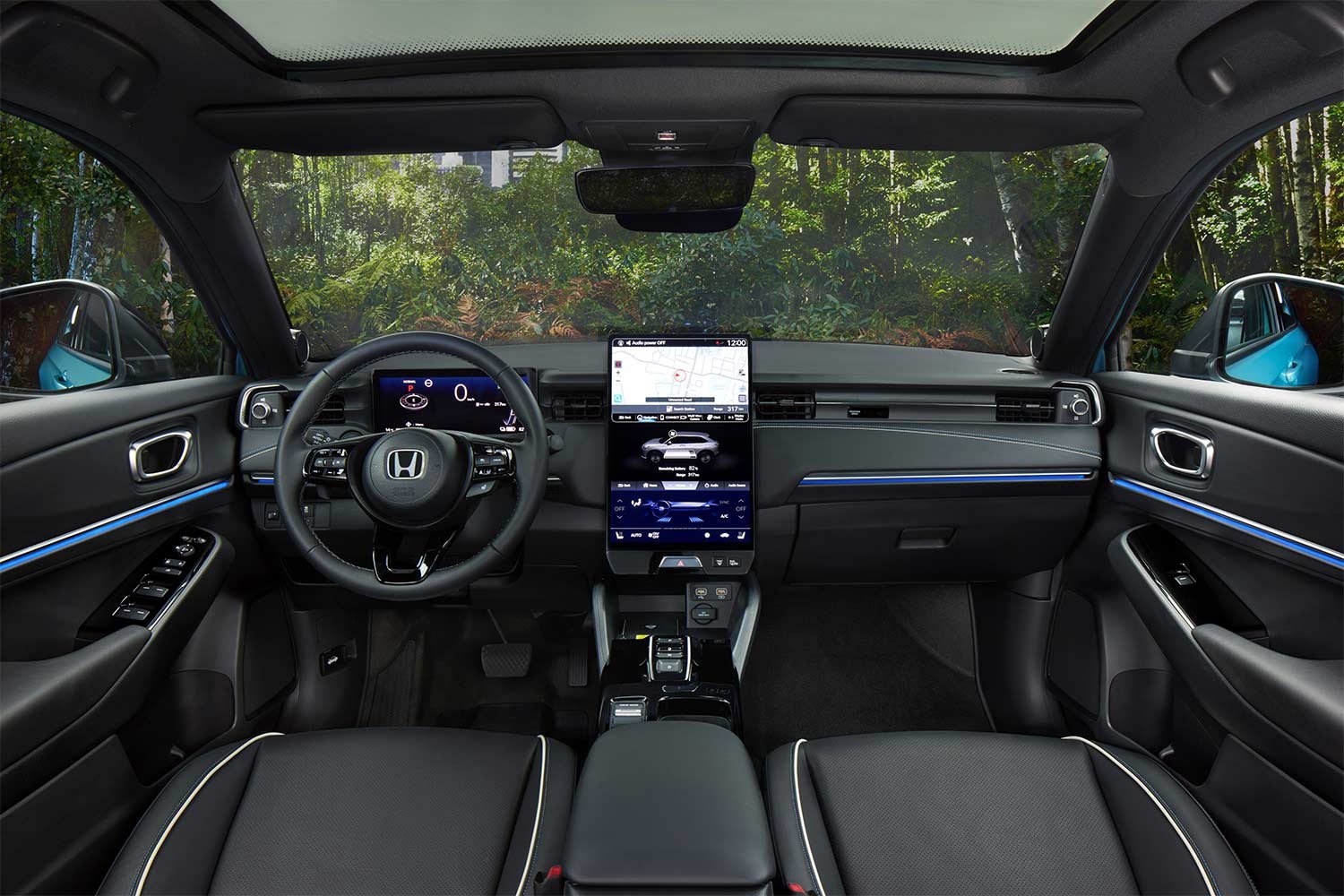 2025 Honda eNY1 Interior AUTOBICS