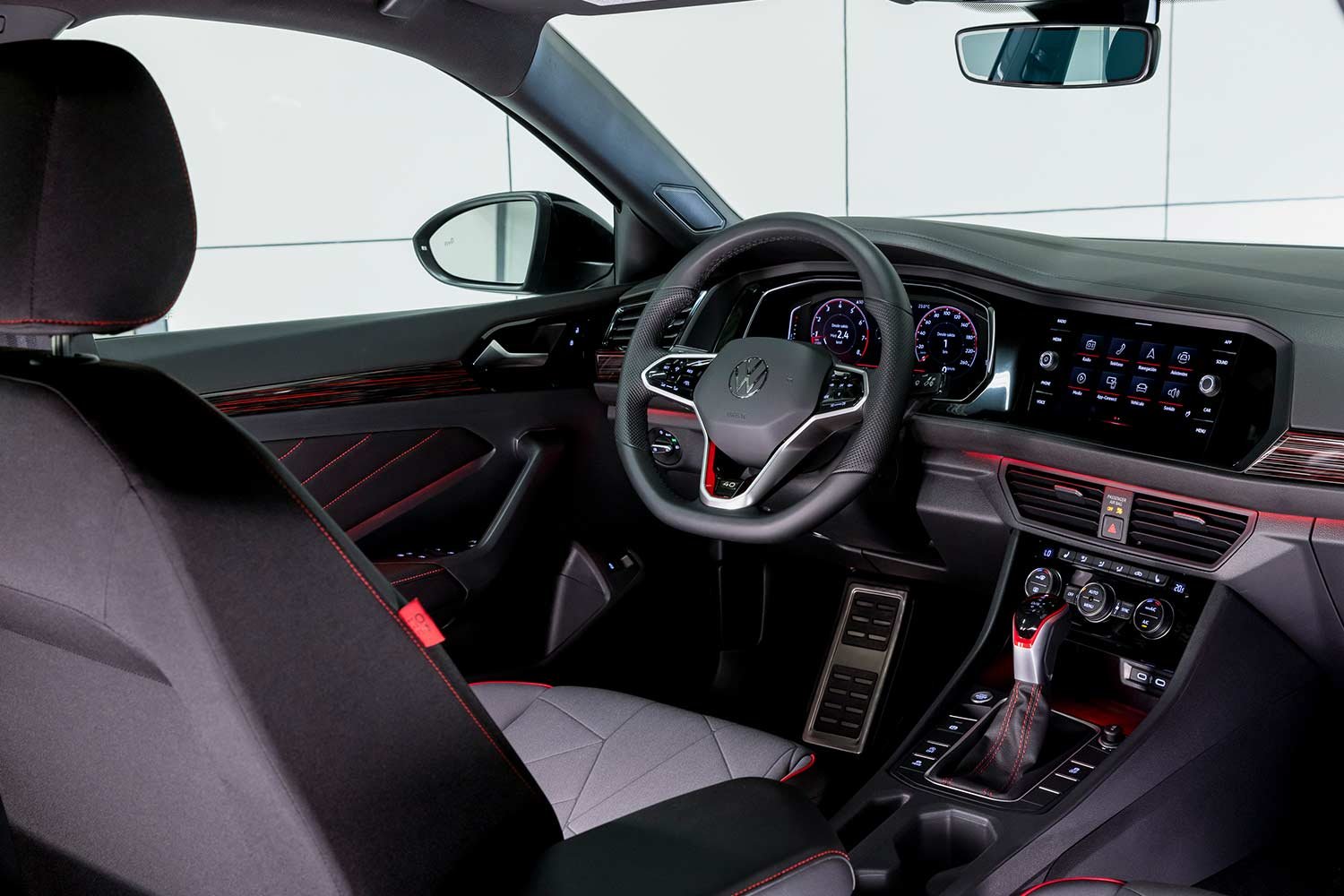 2024 Volkswagen Jetta GLI 40th Anniversary Edition Interior AUTOBICS
