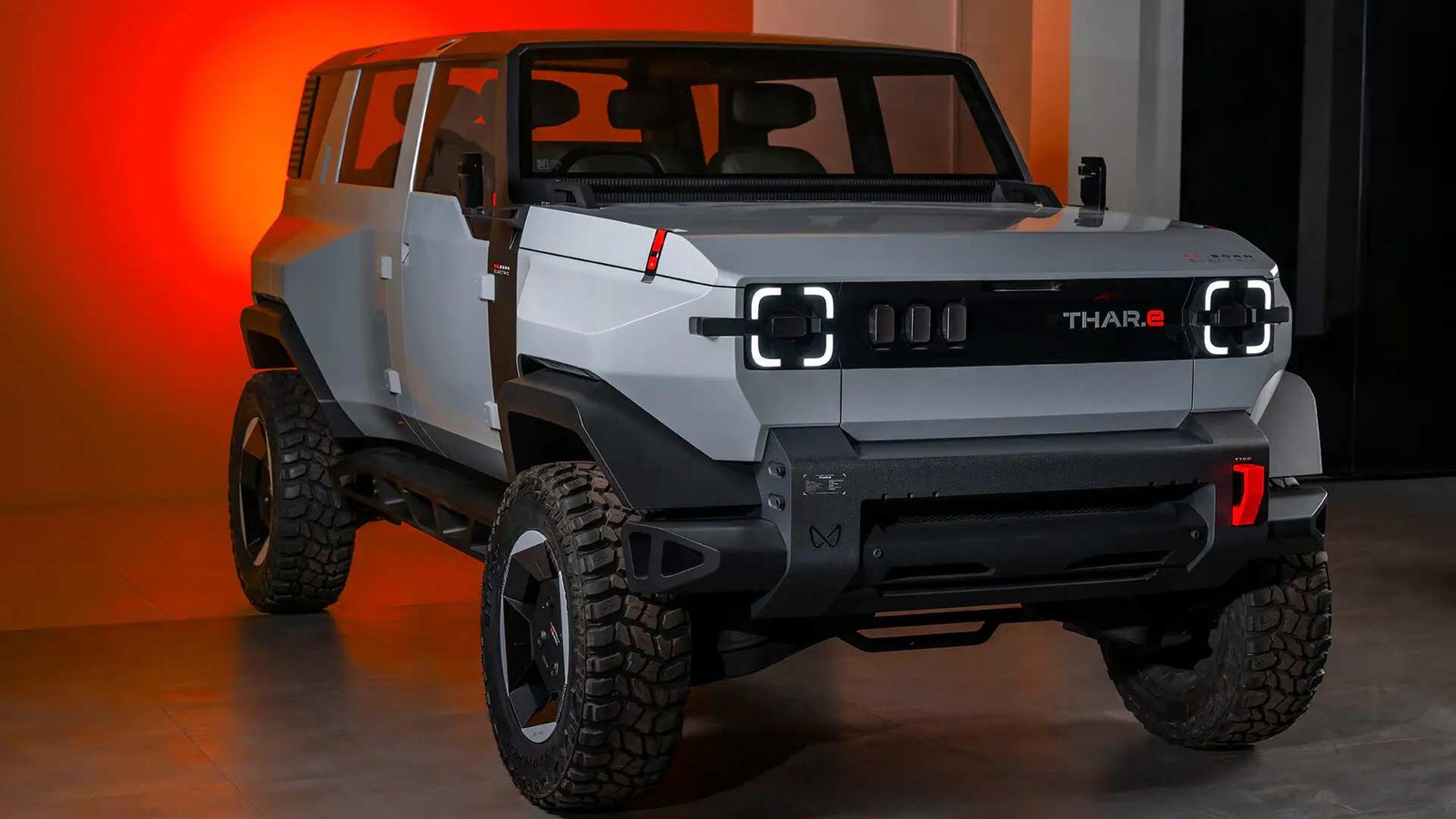 2023 Mahindra Vision Thar.e Concept SUV showcased