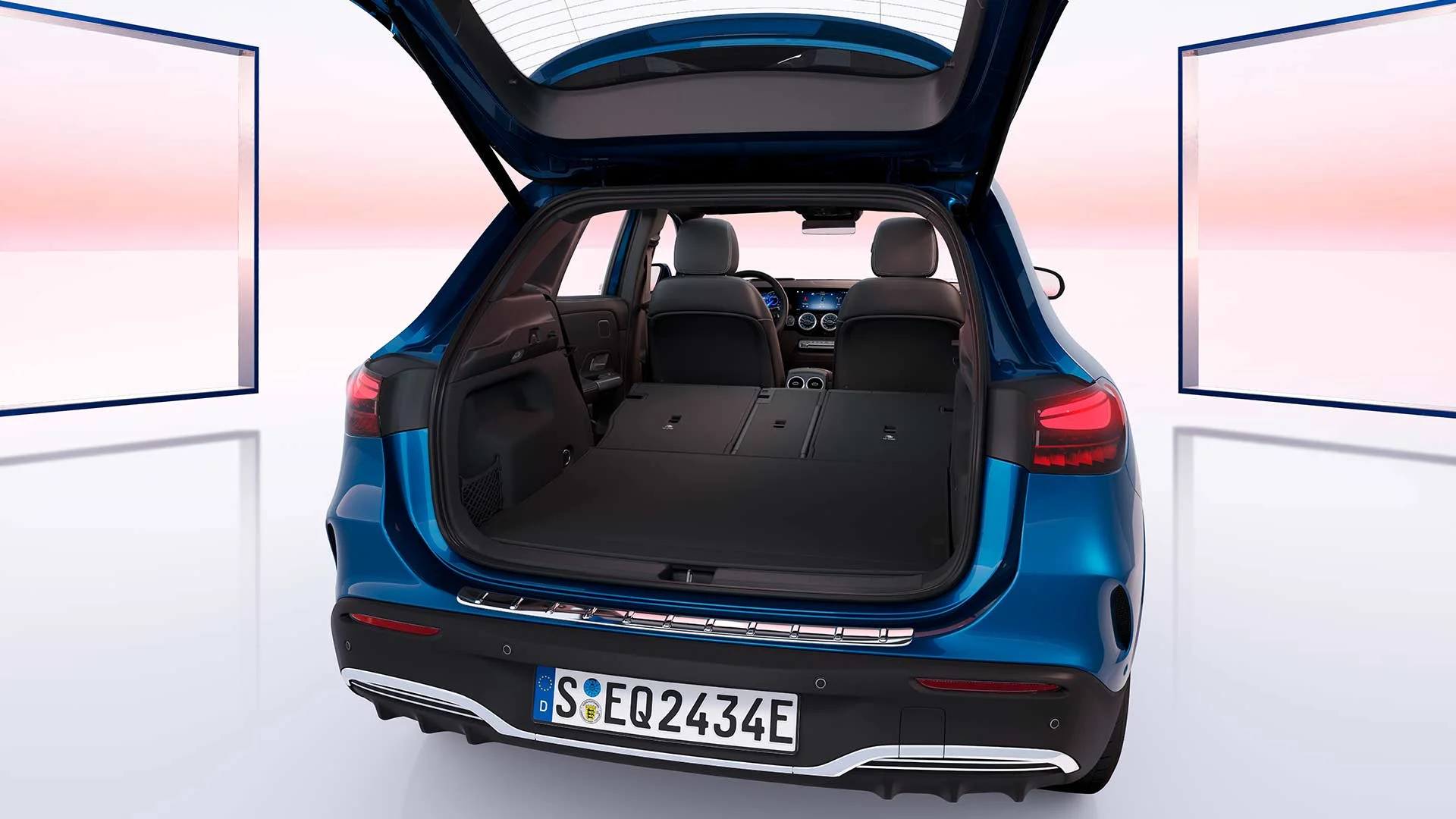 2024 Mercedes Benz EQA Boot Space Seats Folded