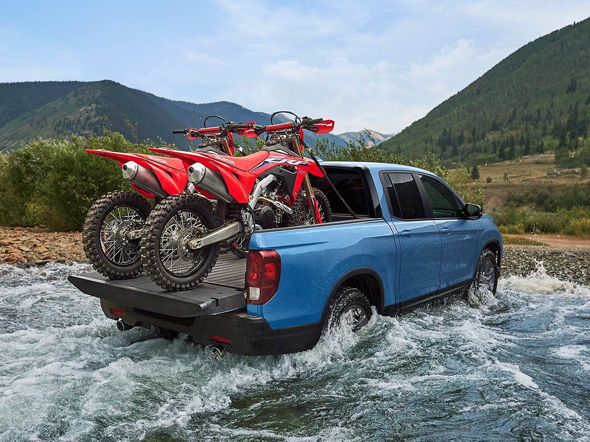 2024 Honda Ridgeline TrailSport Offroad River Crossing AUTOBICS