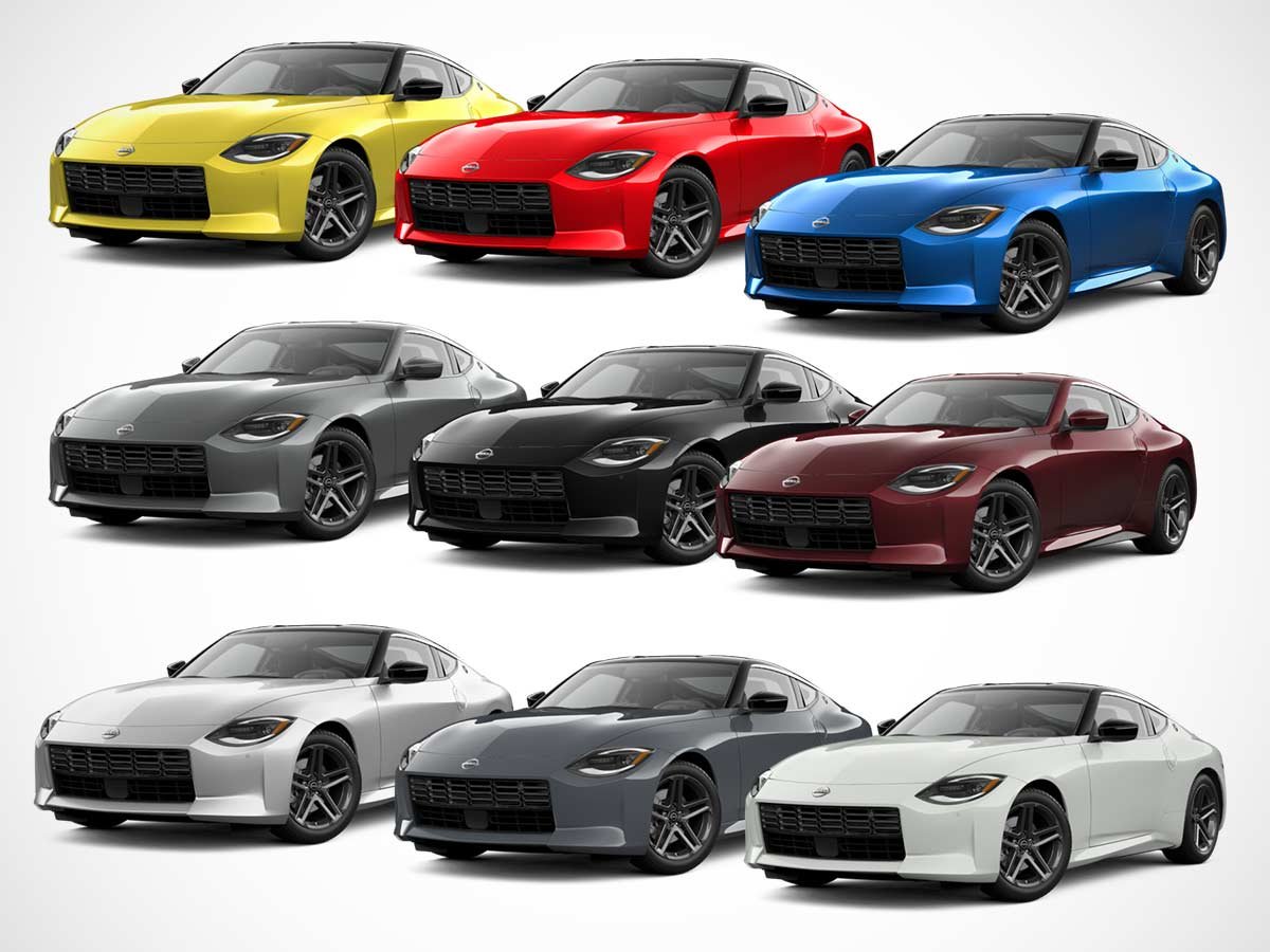 2024 Nissan Z Sport Colors All Options AUTOBICS