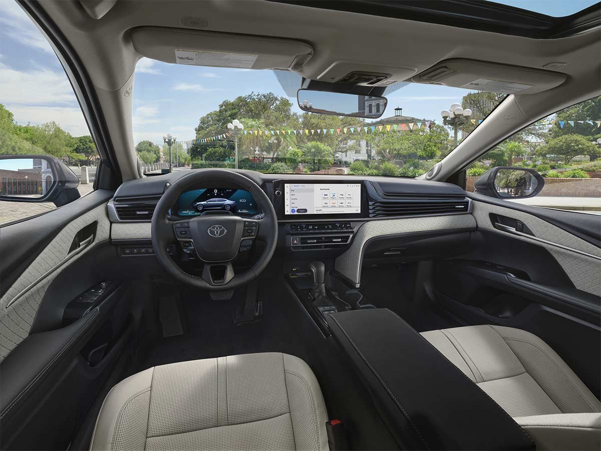 2025 Toyota Camry XLE Interior Beige AUTOBICS