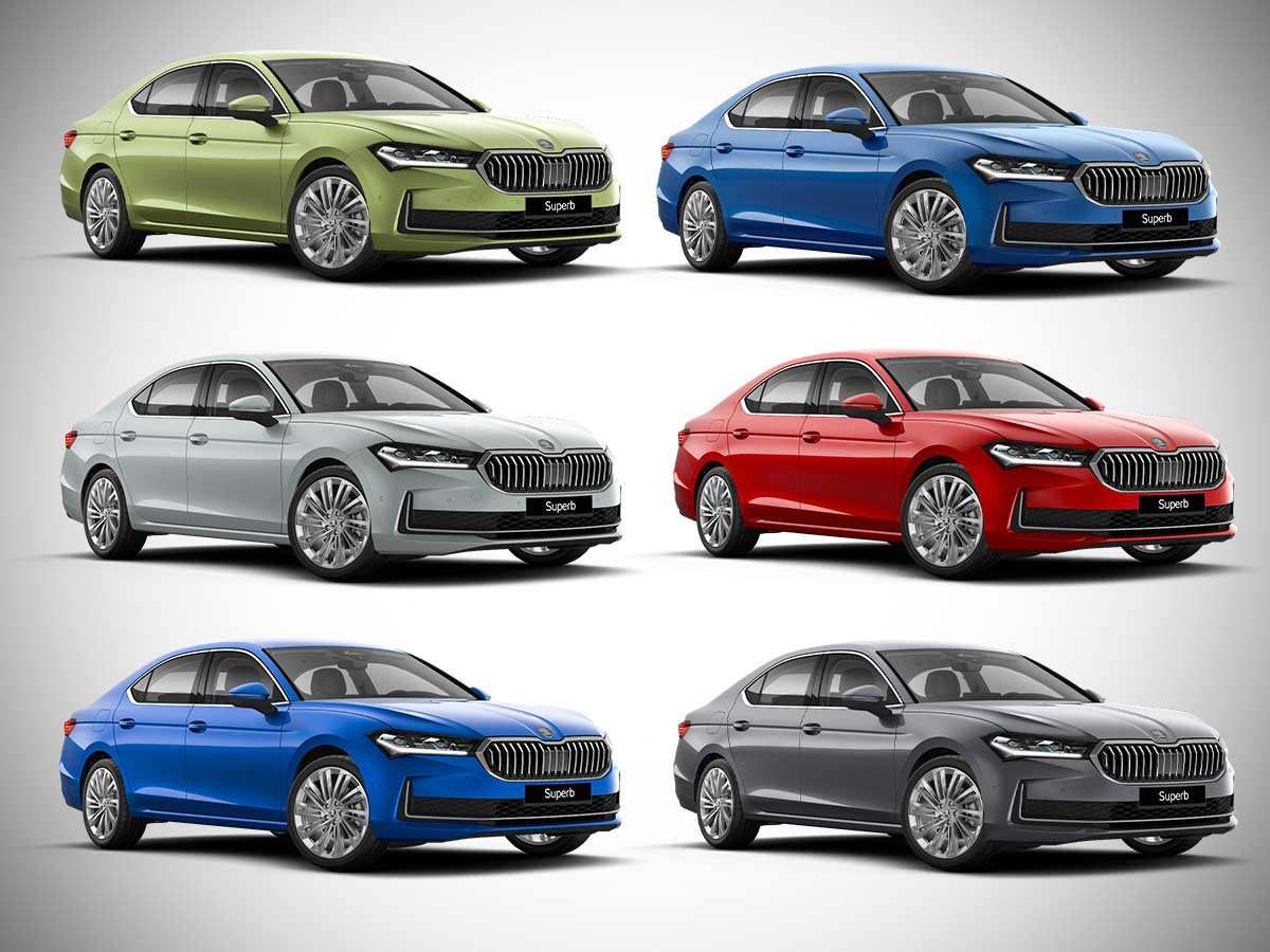 2024 All New Skoda Superb Hatch Colors All Options 
