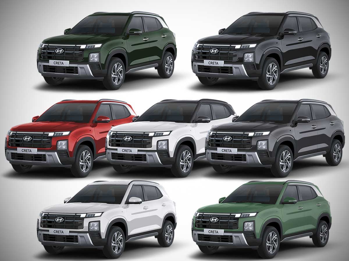 2024 Hyundai Creta Facelift Color Options AUTOBICS