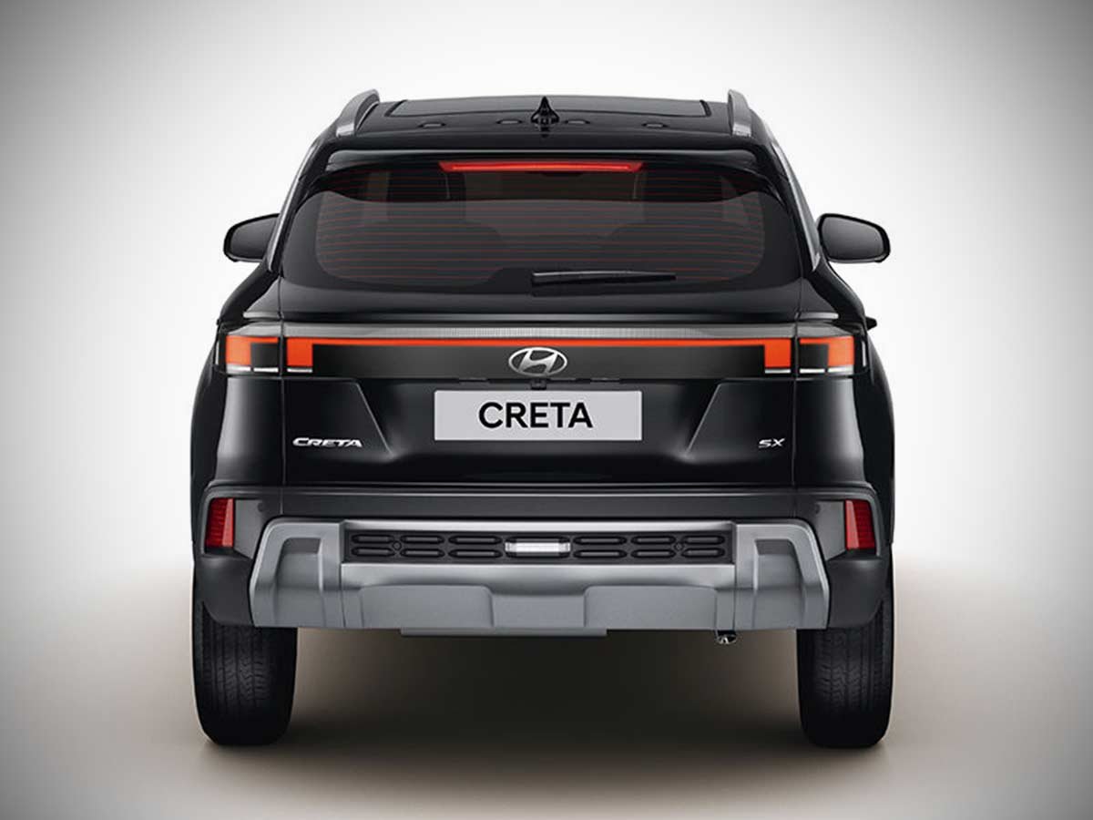 2024 Hyundai Creta Facelift Rear AUTOBICS