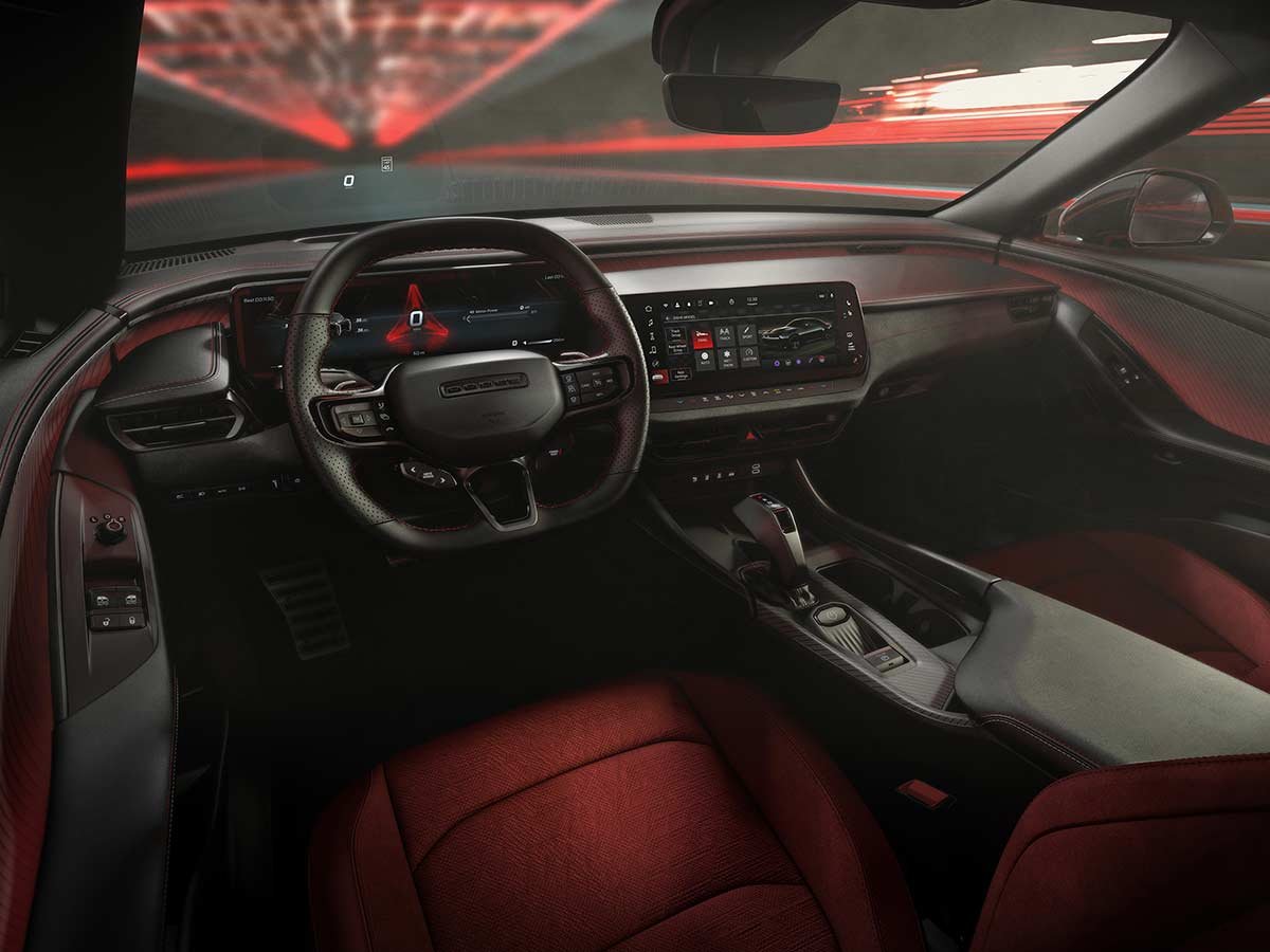 2024 Dodge Charger Daytona Electric Interior AUTOBICS