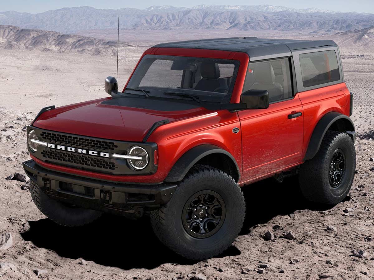 2024 Ford Bronco Wildtrak Hot Pepper Red Metallic AUTOBICS