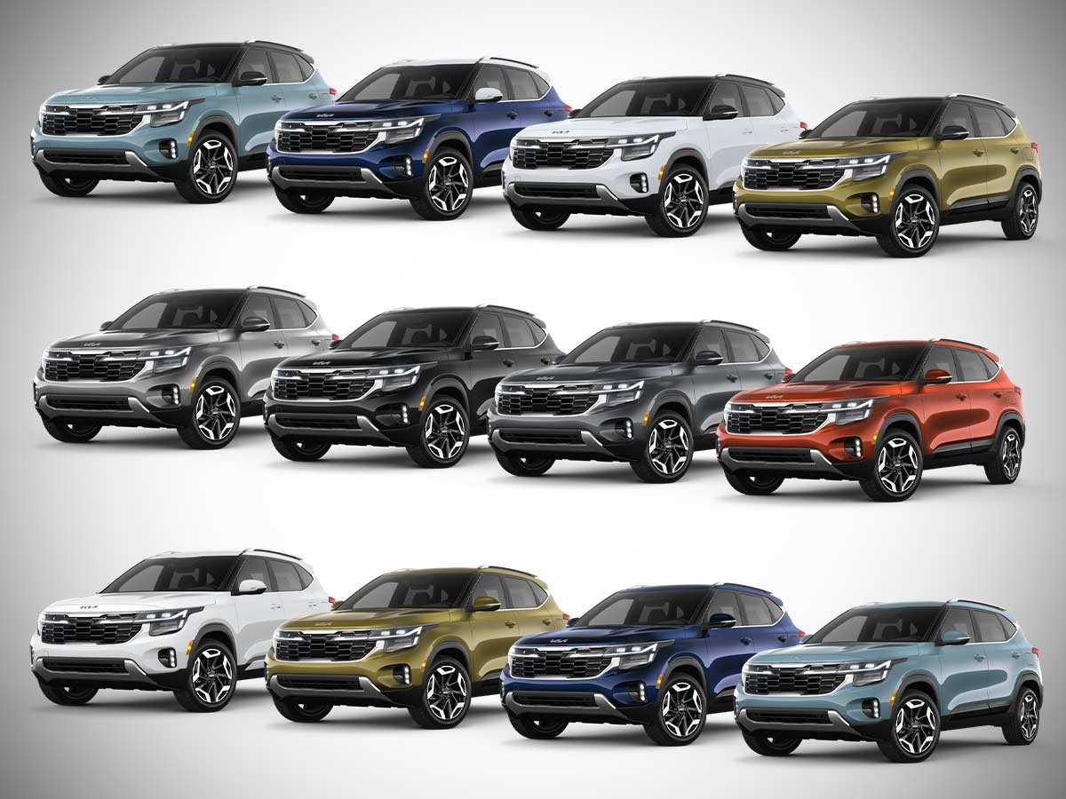 New 2024 Kia Seltos All Color Options Images AUTOBICS