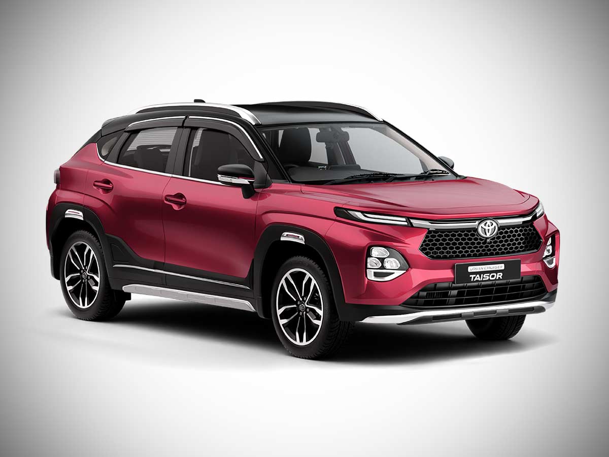 2024 Toyota Urban Cruiser Taisor Sportin Red with Midnight Black | AUTOBICS