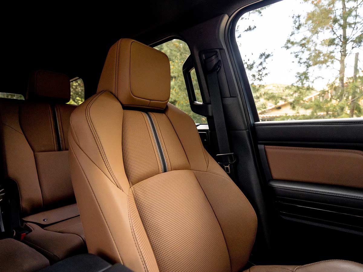 2025 Toyota 4Runner Limited Seats Brown leather  AUTOBICS