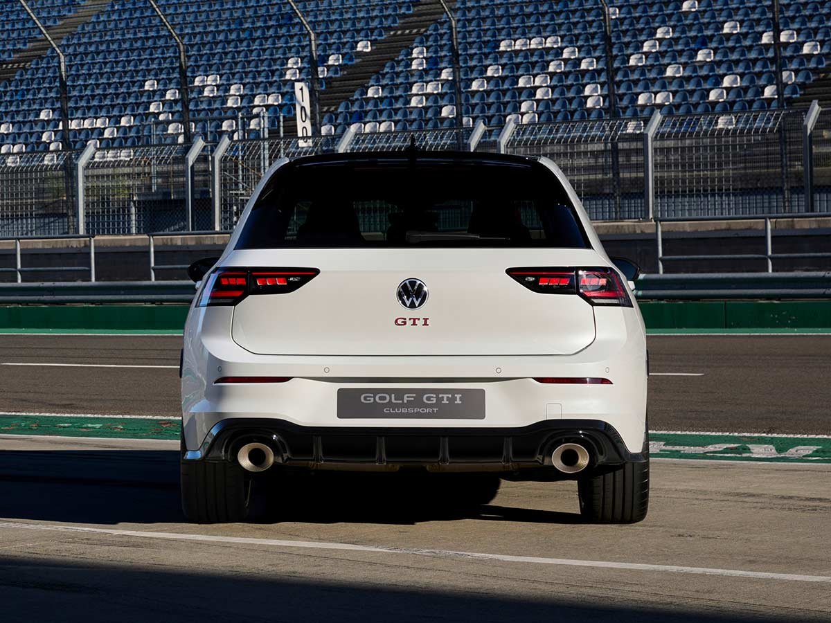 2024 Volkswagen Golf GTI Clubsport Rear View AUTOBICS