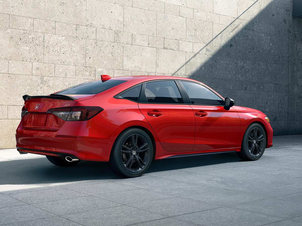 2025 Honda Civic Si For Sale Red Rear Quarter | AUTOBICS