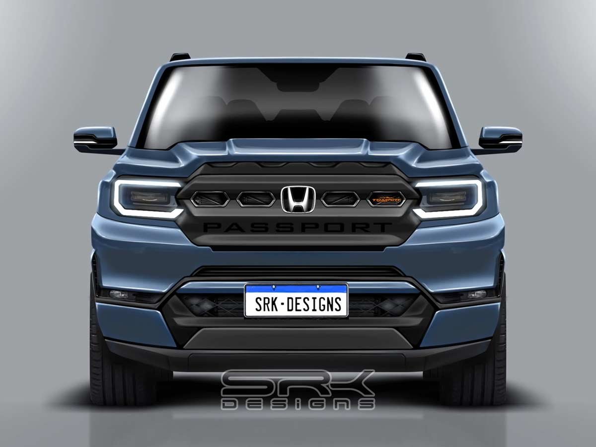 2026 Honda Passport TrailSport Rendering SRK Designs