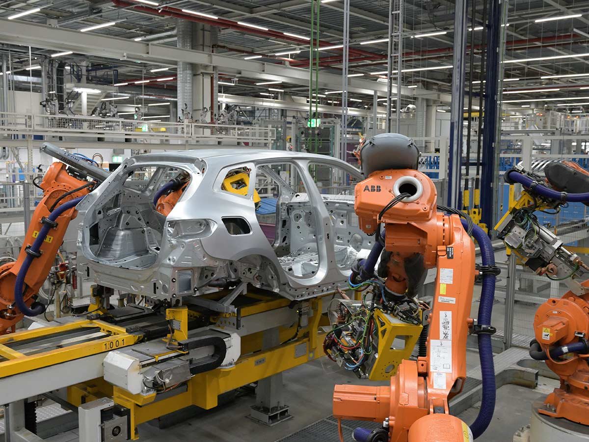 European Automobile Industry BMW Group Plant Leipzig 2024