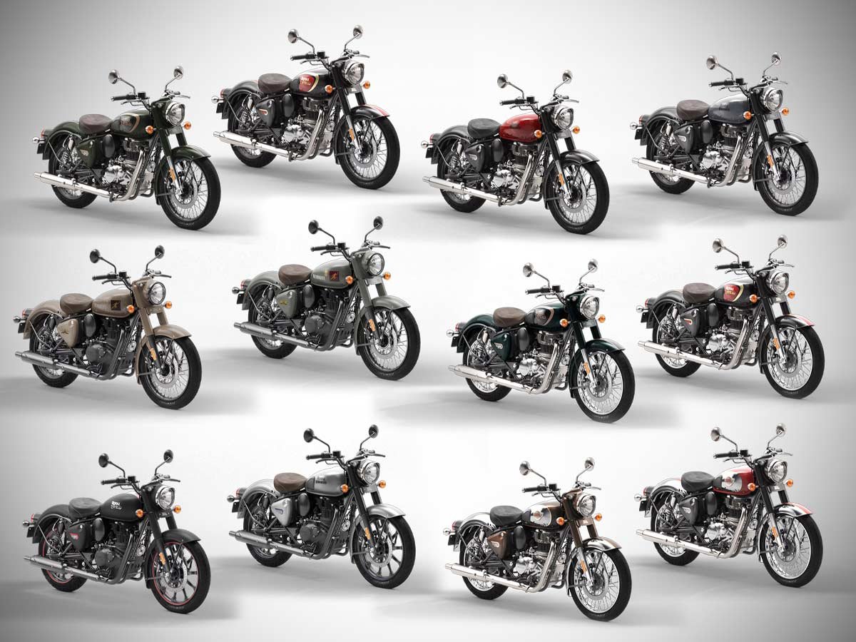 2024 Royal Enfield Classic 350 Colors All Options