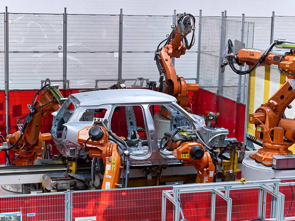 MINI Countryman production at BMW Group Plant Leipzig